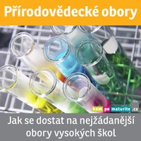 článek jak se dostat na přírodovědné obory
