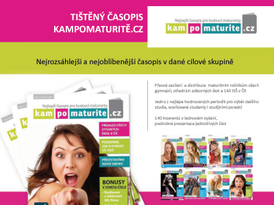 prezentace časopis kampomaturitě.cz 2013 náhled první strana